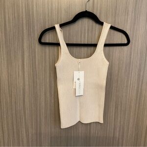 Aning Bing NWT Knit tank top. Size S.
